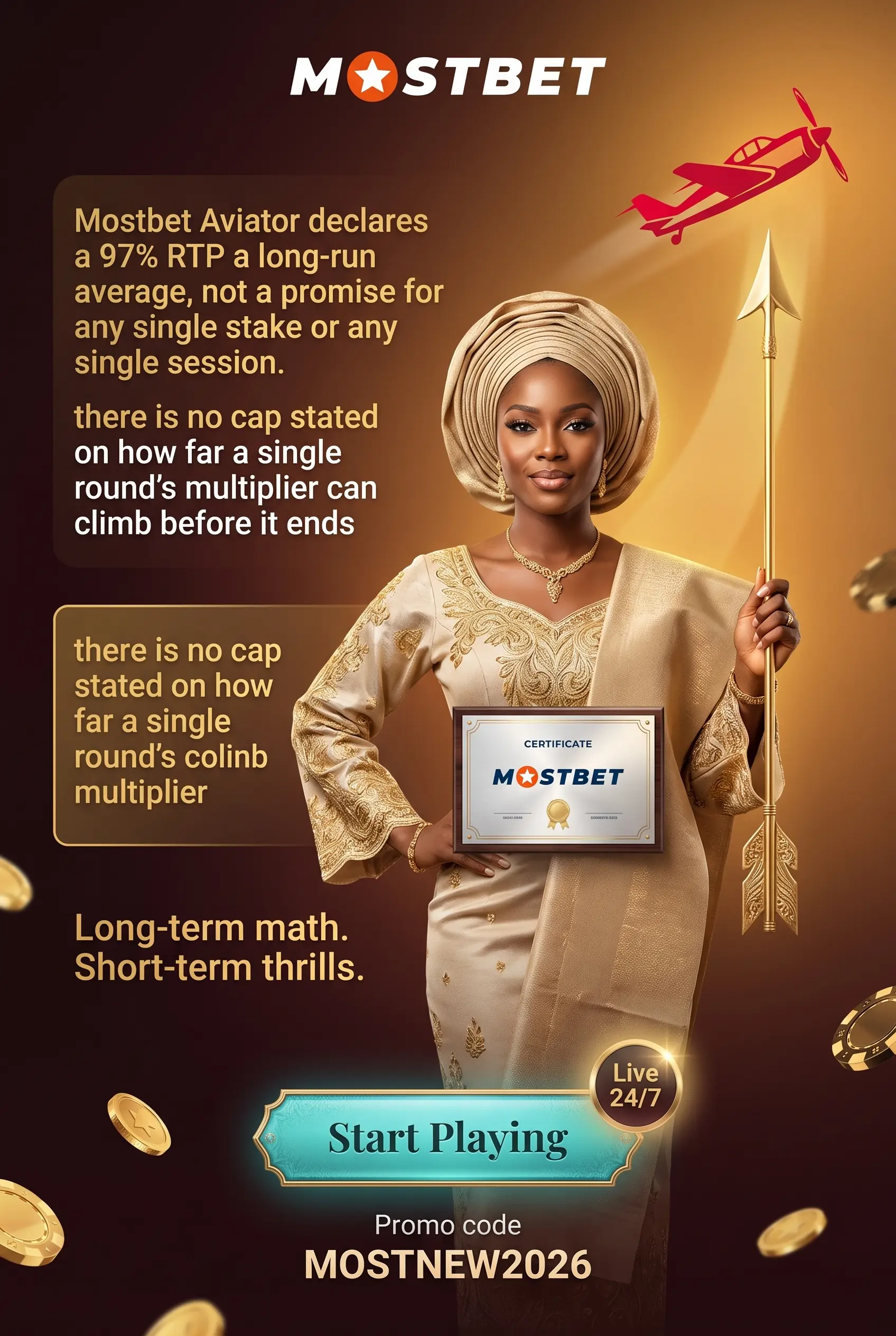 Mostbet Aviator RTP and volatility overview