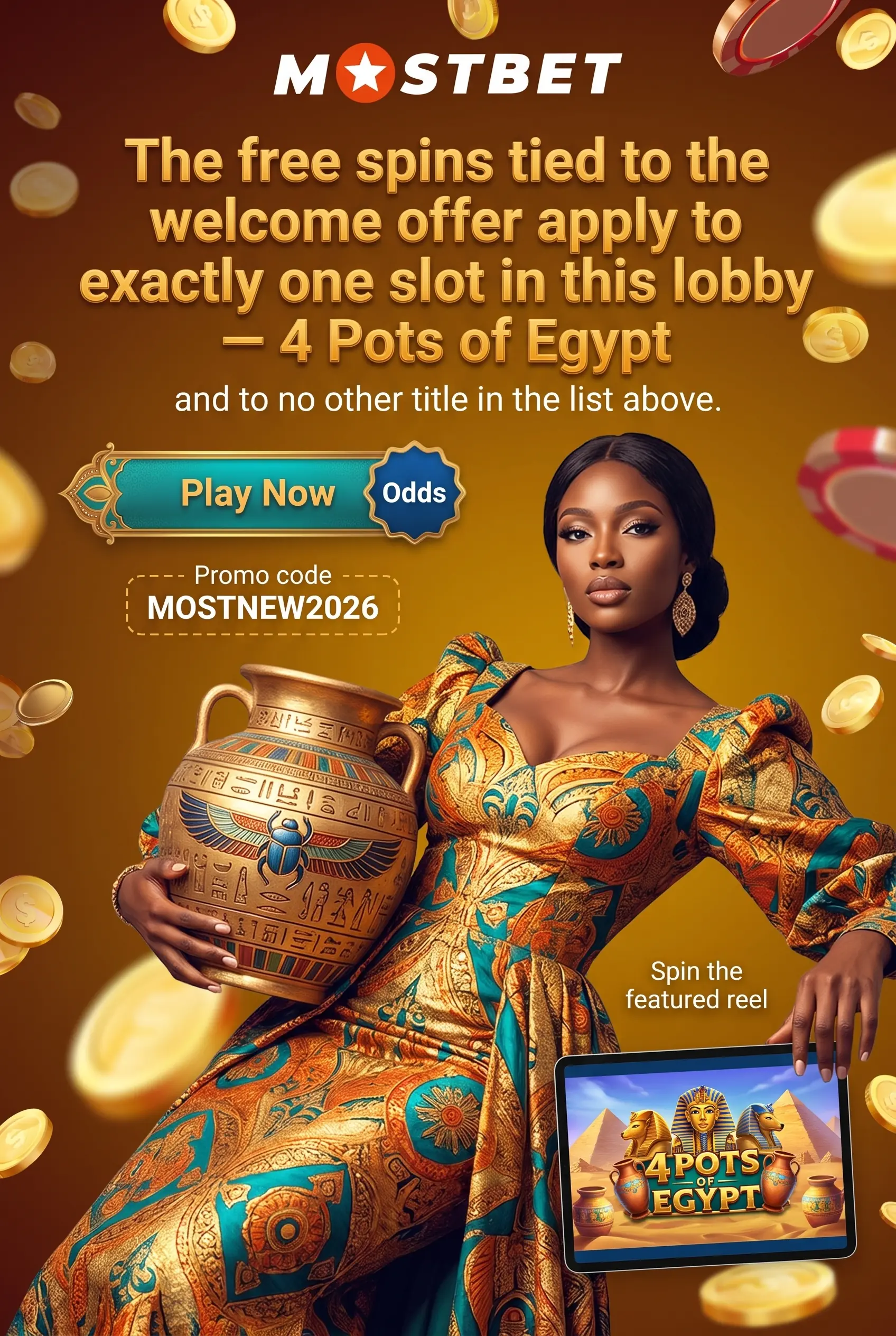 Mostbet casino slot lobby