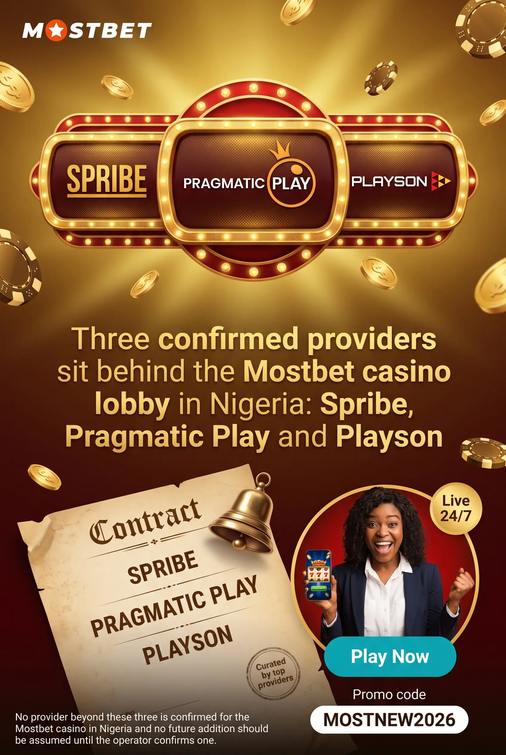 Mostbet casino game providers