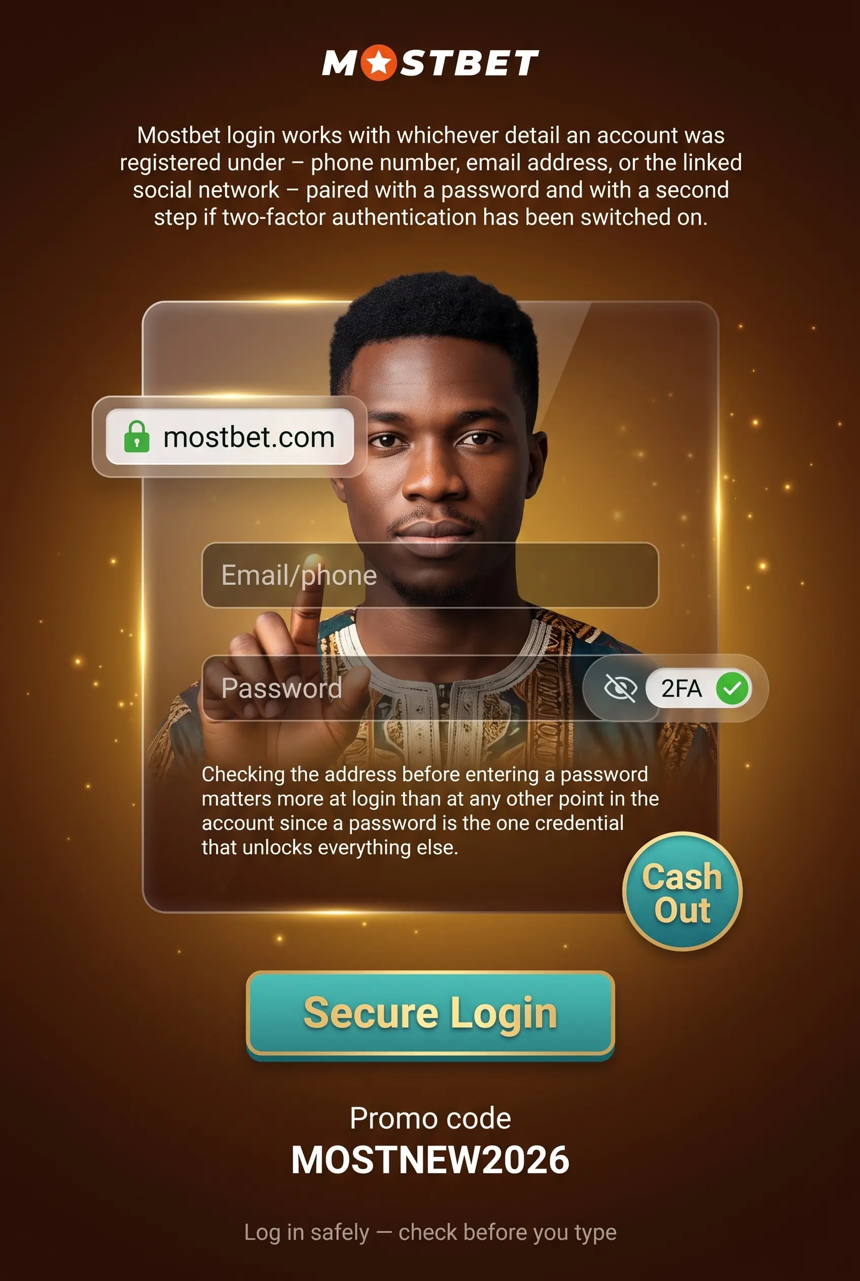 Mostbet login on Nigeria account