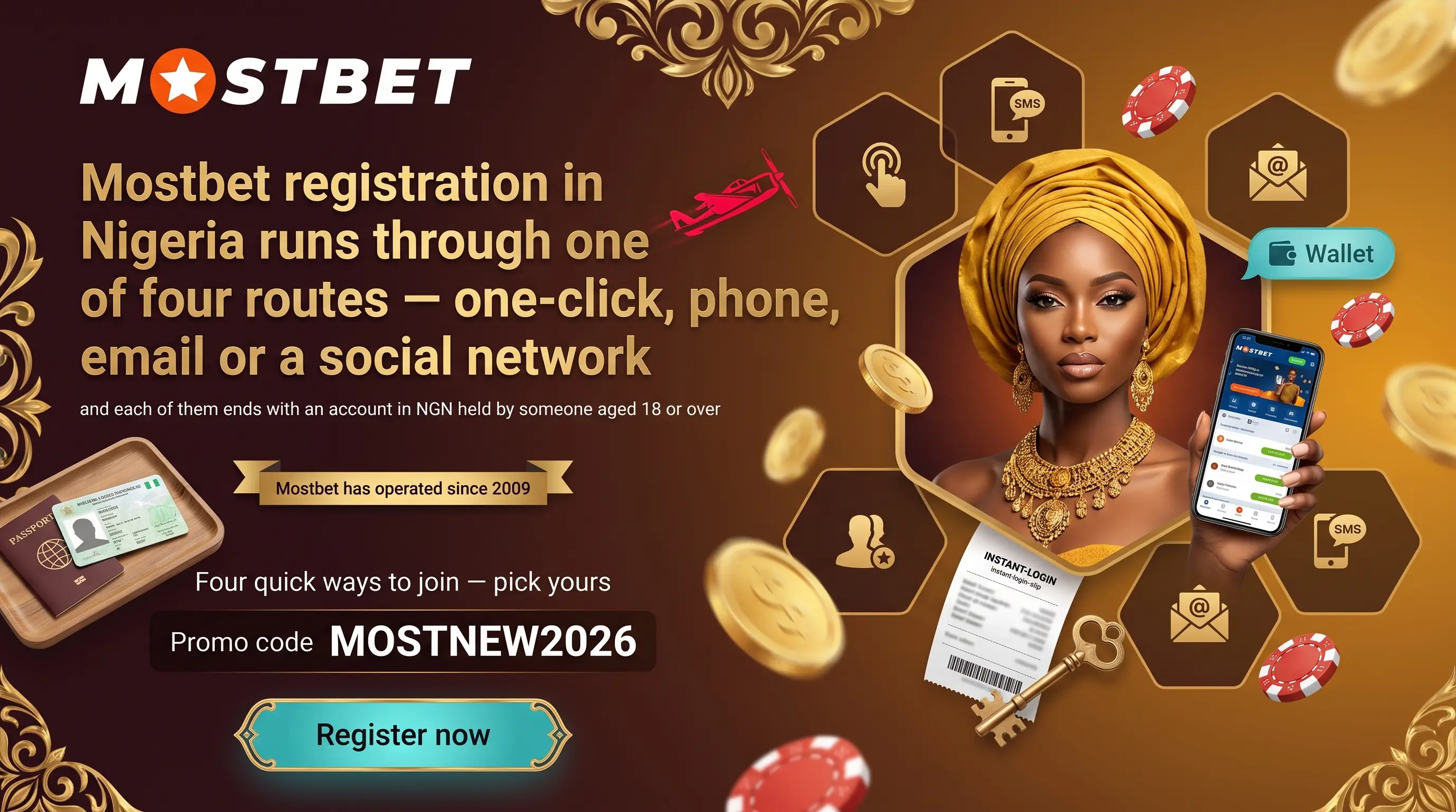 Mostbet registration requirements in Nigeria