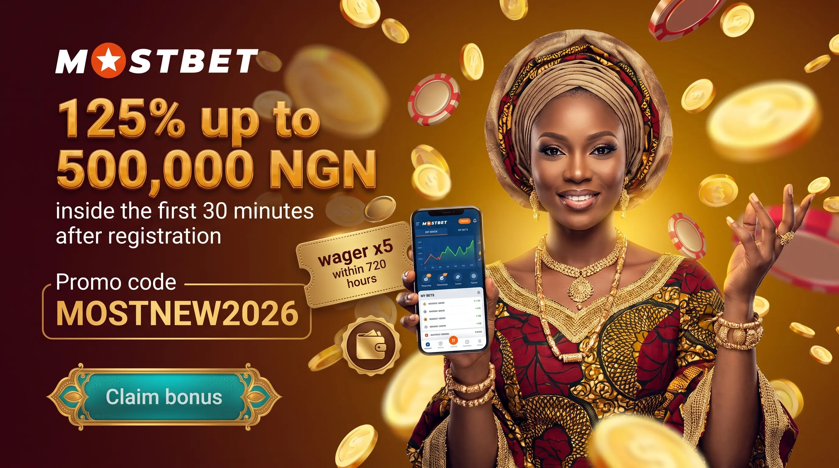 Mostbet sportsbook offer in Nigeria
